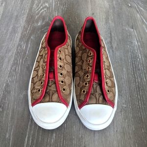 Coach monogram sneakers